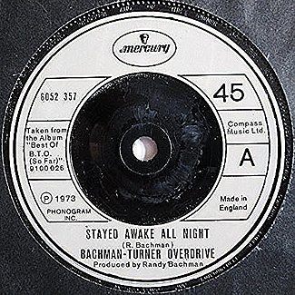 Stayed Awake All Night by Bachman Turner Overdrive