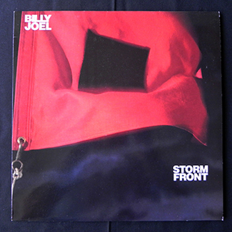 STORM FRONT 1989 UK 10-track LP by Billy Joel