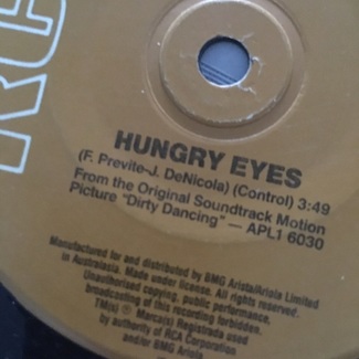 Hungry eyes/Where are you tonight by Eric Carmen