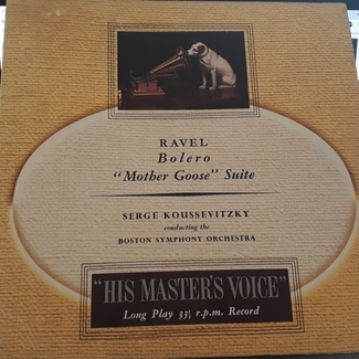 Ravel Bolero "Mother Goose" suite by Serge Koussevitzky