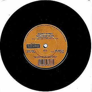 Twelfth Of Never / Wonderful Wonderful by Johnny Mathis