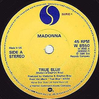 True Blue / Holiday (Edit) by Madonna