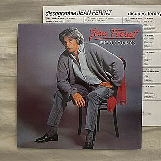 Je ne suis qu'un cri by Jean Ferrat