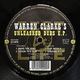 Unleashed Dubs E.P. by Warren Clarke