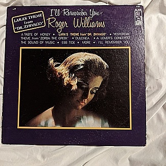 I'll remember you by Roger Williams