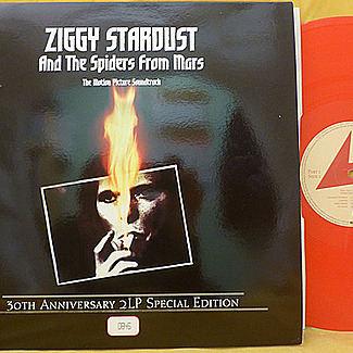 Ziggy Stardust The Motion Picture 30th Anniversary Edition Red Vinyl by David Bowie