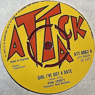 Girl I’ve Got A Date by King Sporty