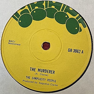 The Murderer/The Killer by The Simplicity People/big Youth