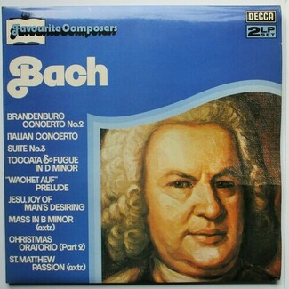 Favourite Composers - Bach by Johann Sebastian Bach