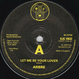 Let Me Be Your Lover by Arbre