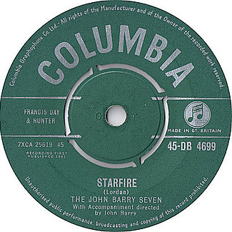 Starfire by The John Barry Seven