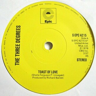 Toast Of Love by The Three Degrees