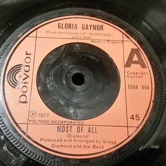 Most Of All by Gloria Gaynor