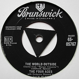 The World Outside / The Christmas Tree by The Four Aces
