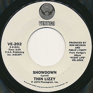Showdown / Night Life by Thin Lizzy