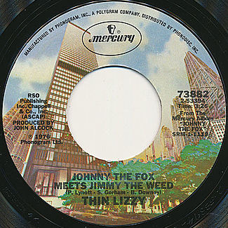 Johnny The Fox Meets Jimmy The Weed / Old Flame by Thin Lizzy