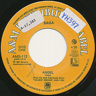 Angel / Don´t Put Out The Fire by Saga