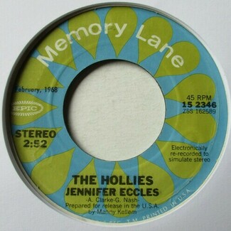 Jennifer Eccles / The Air That I Breathe by The Hollies