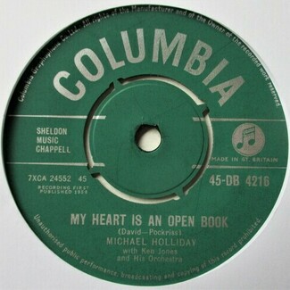 My Heart Is An Open Book by Michael Holliday