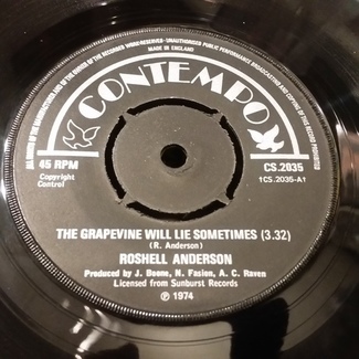 Grapevine Will Lie Sometimes by Roshell Anderson