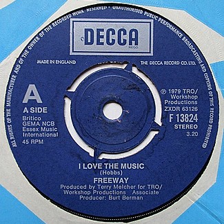 I Love The Music / Sarah Girl by Freeway