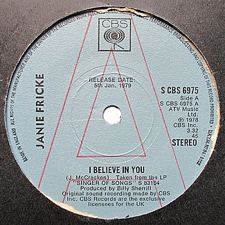 I Believe In You / Week End Friend by Janie Fricke