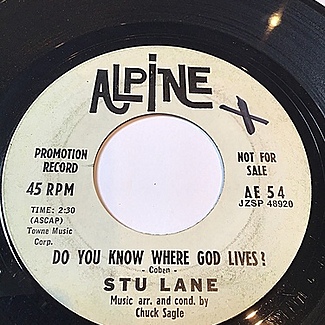 Do you know where God lives. by Stu Lane
