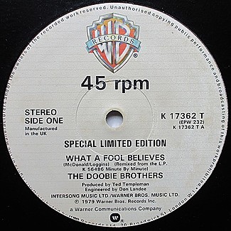 What A Fool Believes by The Doobie Brothers