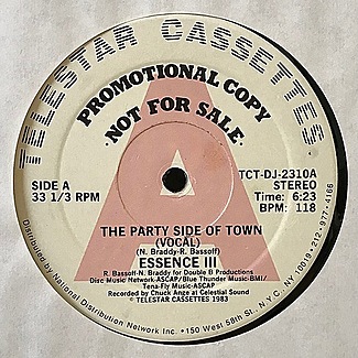 THE PARTY SIDE OF TOWN by Essence Iii