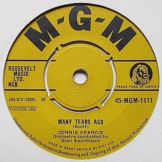 Many Tears Ago / Senza Mama (With No One) by Connie Francis