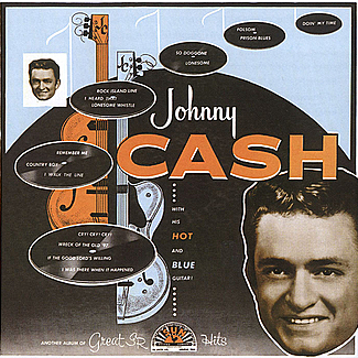 With His Hot And Blue Guitar by Johnny Cash