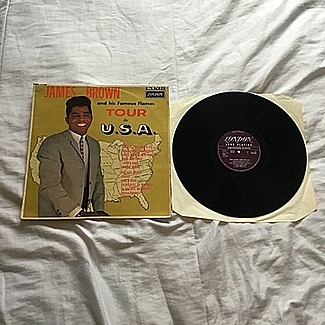 James brown tours the u.s.a. 1965 1st press London lp ex vinyl and play by James Brown & The Famous Flames