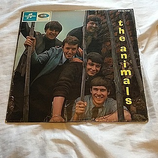 The animals 1964 1st press blue black Columbia lp sold in u.k. price text labels by The Animals