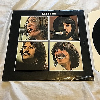 Let it be 1970 1st press apple lp by The Beatles