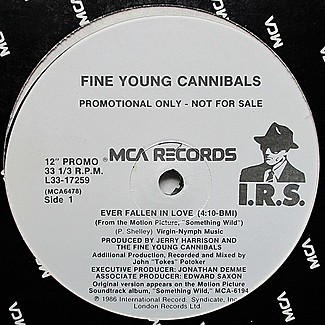 Ever Fallen In Love by Fine Young Cannibals