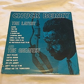 The latest and the greatest 1964 1st press pye international lp ex play vinyl by Chuck Berry