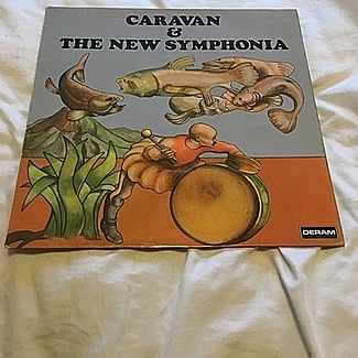 In concert at the theatre royal dury lane 1974 1st press dream lp ex vinyl by Caravan & The New Symphonia