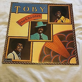 Toby 1974 1st press Brunswick lp no vinyl and play by The Chi-Lites