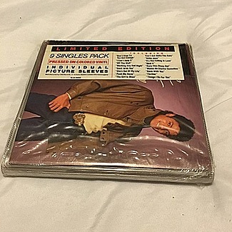 Michael Jackson singles pack 9 red vinyl singles MJ1 sealed mint never opened by Michael Jackson