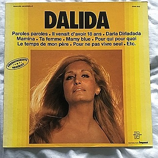 Enregistrenents originaux vol 1 1975 orlando impact lp ex play lp by Dalida