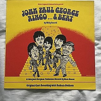 John Paul George rings and Bert 1974 1st press rso stage cast recording by Barbara Dickson