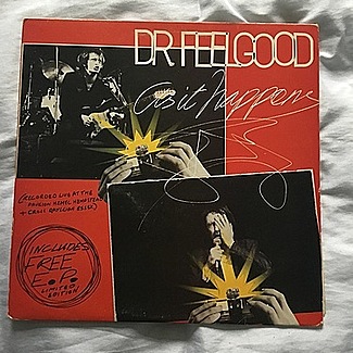 As it happens 1979 1st press lp + bonus free e.p. & inner sleeves both vinyls NM by Dr. Feelgood