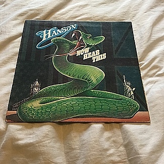 Now hear this 1973 1st press manticore lp by Hanson