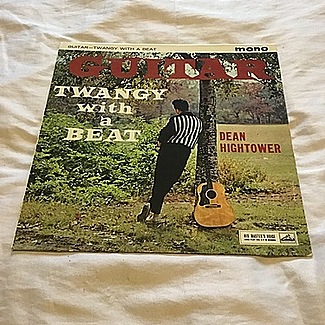 Guitar twang with a beat 1960 1st press HMV lp by Dean Hightower