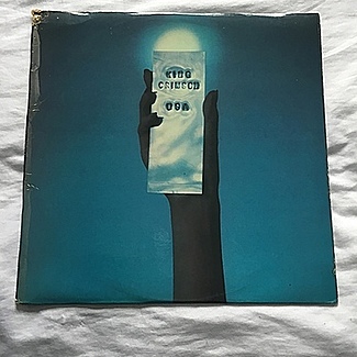 U.S.A. 1975 1st press island pink rim lp by King Crimson