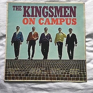 The kingsmen on campus 1965 1st press pye lp by The Kingsmen