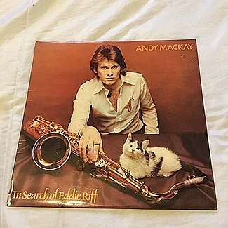 In search of Eddie riff 1974 1st press island pink rim lp ex vinyl Roxy Music by Andy MacKay