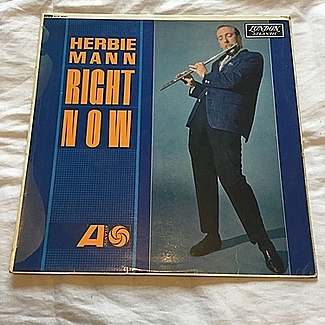 Right now 1962 1st press London stereo lp ex vinyl and play by Herbie Mann
