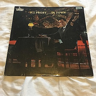 In town 1966 1st press stereo liberty lp unissued stereo vinyl by P.J. Proby