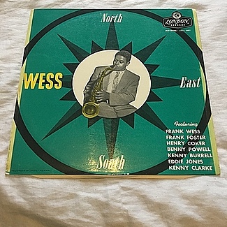 North, South, East, Wess 1956 1st press London lp ex vinyl and play by Frank Wess